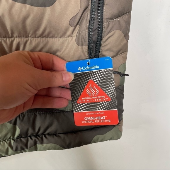 Columbia Mens Powder Lite Vest Camo NWT Size Small - Picture 9 of 9